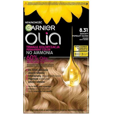 Garnier, Haarfarbe, Olia Haarfarbe 831 Goldenes Aschblond (Goldenes Aschblond) Garnier, Haarfarbe, Olia Haarfarbe 831 Goldenes Aschblond (Goldenes Aschblond)