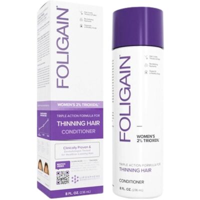 Foligain, Conditioner, Conditioner against hair loss Triple Action (Women's Conditioner) 236 ml (236 ml) Foligain, Conditioner, Conditioner against hair loss Triple Action (Women's Conditioner) 236 ml (236 ml)