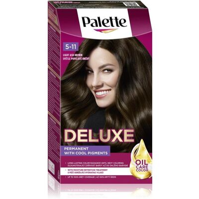 Schwarzkopf Palette Deluxe Hell-Aschbraun - Haarfärbemittel Schwarzkopf Palette Deluxe Hell-Aschbraun - Haarfärbemittel