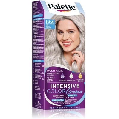 Schwarzkopf Palette Intensive Color Creme - Luminous Silver Blonde - Dauerhafte Haarfarbe 9.5-21 Schwarzkopf Palette Intensive Color Creme - Luminous Silver Blonde - Dauerhafte Haarfarbe 9.5-21