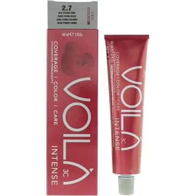 Wella, Haarfarbe, Intercosmo, Voilà 3C Intense, Aqua, Permanent Hair Dye, 2.7 Dark China Blue, 60 ml For Women (2.7 Dark China Blue) Wella, Haarfarbe, Intercosmo, Voilà 3C Intense, Aqua, Permanent Hair Dye, 2.7 Dark China Blue, 60 ml For Women (2.7 Dark China Blue)