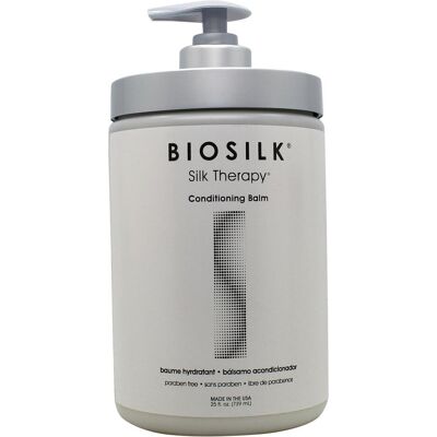 BioSilk, Conditioner, Farouk Systems Silk Therapy Conditioning Balm 739ml (739 ml) BioSilk, Conditioner, Farouk Systems Silk Therapy Conditioning Balm 739ml (739 ml)