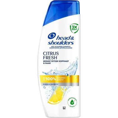 Head & Shoulders, Shampoo, Anti-Schuppen Shampoo Citrus Fresh Shampoo 250 ml (Flüssiges Shampoo, 250 ml) Head & Shoulders, Shampoo, Anti-Schuppen Shampoo Citrus Fresh Shampoo 250 ml (Flüssiges Shampoo, 250 ml)