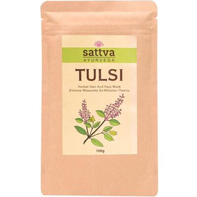 Sattva Ayurveda, Haarmaske, Kräuter- und Haarmaske Tulsi 100 g - Sattva (200 ml) Sattva Ayurveda, Haarmaske, Kräuter- und Haarmaske Tulsi 100 g - Sattva (200 ml)