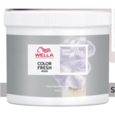 Wella, Haarmaske, Color Fresh Semi-Permanent Hair Mask 500ml Pearl Blonde (500 ml) Wella, Haarmaske, Color Fresh Semi-Permanent Hair Mask 500ml Pearl Blonde (500 ml)
