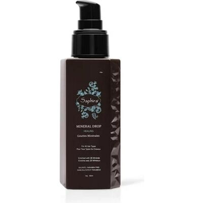 Saphira, Haaröl + Haarserum, Mineral Drop Gentle Hair Serum macht alle Haartypen weich, heilt und stylt 3 Unzen (90 ml) Saphira, Haaröl + Haarserum, Mineral Drop Gentle Hair Serum macht alle Haartypen weich, heilt und stylt 3 Unzen (90 ml)