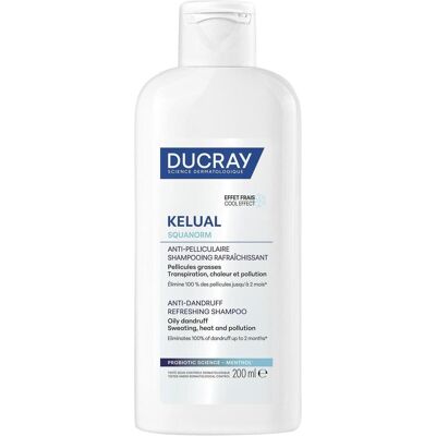 Ducray, Shampoo, Kelual Squanorm Refreshing Antidandruff Shampoo 200 Ml (200 ml) Ducray, Shampoo, Kelual Squanorm Refreshing Antidandruff Shampoo 200 Ml (200 ml)