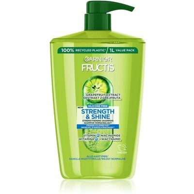 Garnier Modell - Fructis Stärkung & Glans Shampoo - Alle Haartypen Garnier Modell - Fructis Stärkung & Glans Shampoo - Alle Haartypen