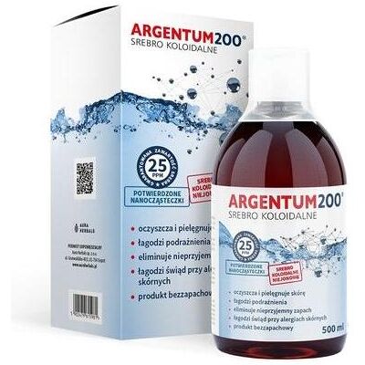 Aura, Haaröl + Haarserum, Herbals Argentum200 Sebro Colloidal 25ppm Tonic 500ml (500 ml) Aura, Haaröl + Haarserum, Herbals Argentum200 Sebro Colloidal 25ppm Tonic 500ml (500 ml)