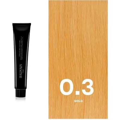 Balmain, Haarfarbe, Professionnel Hair Colouring Cream Toner 03 Gold 60 Ml (Gold) Balmain, Haarfarbe, Professionnel Hair Colouring Cream Toner 03 Gold 60 Ml (Gold)