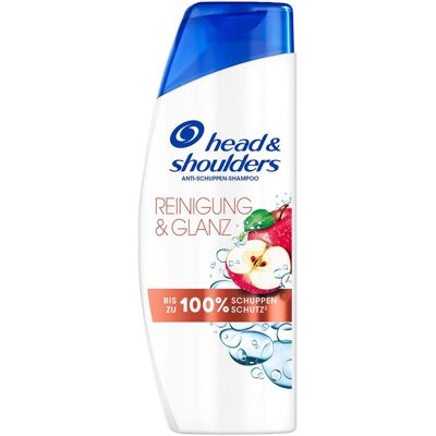 Head & Shoulders, Shampoo, Anti-Schuppen Shampoo Reinigung & Glanz Shampoo (Flüssiges Shampoo, 300 ml) Head & Shoulders, Shampoo, Anti-Schuppen Shampoo Reinigung & Glanz Shampoo (Flüssiges Shampoo, 300 ml)