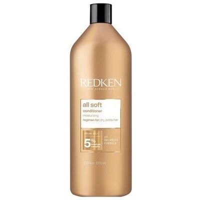 Redken, Shampoo, All Soft Conditioner 1000ml (1000 ml) Redken, Shampoo, All Soft Conditioner 1000ml (1000 ml)