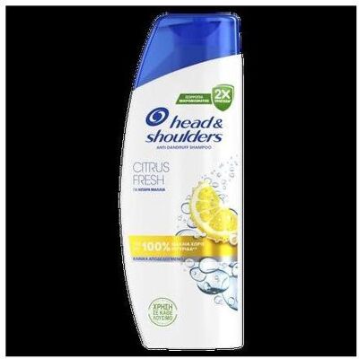 Head & Shoulders, Shampoo, Zitrusfrisches Shampoo - 330ml (Flüssiges Shampoo, 330 ml) Head & Shoulders, Shampoo, Zitrusfrisches Shampoo - 330ml (Flüssiges Shampoo, 330 ml)
