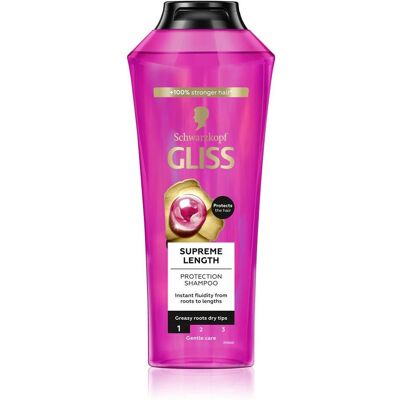 Schwarzkopf Gliss Supreme Length Shampoo - Haarpflege Schwarzkopf Gliss Supreme Length Shampoo - Haarpflege