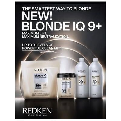 Redken, Haarfarbe, Blonde Iq 9 500 Gr Hair Color For Blonde Hair (9) Redken, Haarfarbe, Blonde Iq 9 500 Gr Hair Color For Blonde Hair (9)