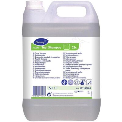 Diversey, Shampoo, TASKI Tapi Shampoo, Neutrales Teppich-Shampoo, Wollsiegel geprüft, O.N.T. Technologie (Flüssiges Shampoo) Diversey, Shampoo, TASKI Tapi Shampoo, Neutrales Teppich-Shampoo, Wollsiegel geprüft, O.N.T. Technologie (Flüssiges Shampoo)