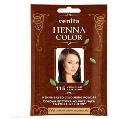 Venita, Conditioner, - Henna Color Herbal Coloring Conditioner From Natural Henna 115 Chocolate 25G Venita, Conditioner, - Henna Color Herbal Coloring Conditioner From Natural Henna 115 Chocolate 25G