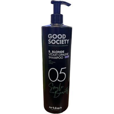 Artego, Shampoo, Good Society 05 B Blonde Violet Opaline Shampoo 1000ml (Flüssiges Shampoo, 1000 ml) Artego, Shampoo, Good Society 05 B Blonde Violet Opaline Shampoo 1000ml (Flüssiges Shampoo, 1000 ml)