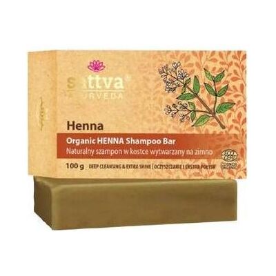 Davines, Shampoo, Sattva Organic Shampoo Bar With Henna For Hair 100g (Festes Shampoo, 100 g) Davines, Shampoo, Sattva Organic Shampoo Bar With Henna For Hair 100g (Festes Shampoo, 100 g)