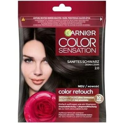 Garnier, Shampoo, Color Retouch szampon koloryzujący 2.0 Jasna Czerń (Flüssiges Shampoo, 200 ml) Garnier, Shampoo, Color Retouch szampon koloryzujący 2.0 Jasna Czerń (Flüssiges Shampoo, 200 ml)