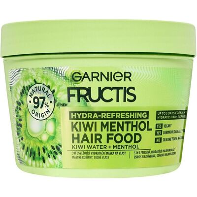 Garnier, Haarmaske, Feuchtigkeitsspendende Haarmaske mit Kiwi 3in1 Hair Food 400 ml (400 ml) Garnier, Haarmaske, Feuchtigkeitsspendende Haarmaske mit Kiwi 3in1 Hair Food 400 ml (400 ml)