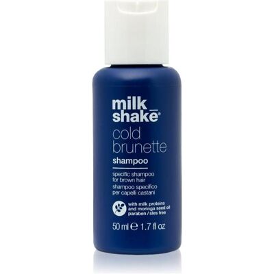Milk_Shake, Shampoo, Milk Shake Cold Brunette Shampoo 50 ml - Anti-Yellow für braunes Haar (Flüssiges Shampoo, 50 ml) Milk_Shake, Shampoo, Milk Shake Cold Brunette Shampoo 50 ml - Anti-Yellow für braunes Haar (Flüssiges Shampoo, 50 ml)