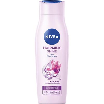 NIVEA, Shampoo, Niv.Hairmilk Shine Gl.SH 250ml (Flüssiges Shampoo, 250 ml) NIVEA, Shampoo, Niv.Hairmilk Shine Gl.SH 250ml (Flüssiges Shampoo, 250 ml)