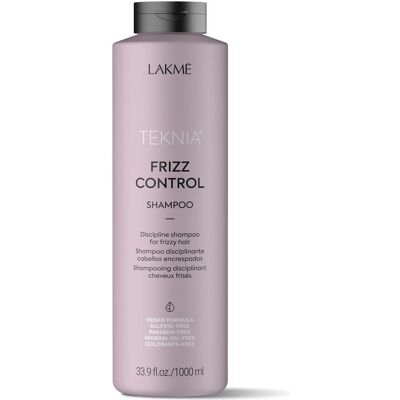 Lakmé, Shampoo, Teknia Frizz Control (Flüssiges Shampoo, 1000 ml) Lakmé, Shampoo, Teknia Frizz Control (Flüssiges Shampoo, 1000 ml)