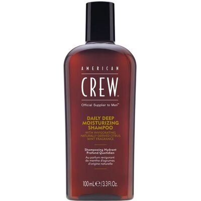American Crew, Shampoo, Men's Moisturizing Shampoo für fettiges Haar 3.3 fl oz (Flüssiges Shampoo, 100 ml) American Crew, Shampoo, Men's Moisturizing Shampoo für fettiges Haar 3.3 fl oz (Flüssiges Shampoo, 100 ml)