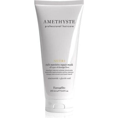 Farmavita, Haarmaske, Amethyst-Tiefenreparatur-Nährstoffmaske (250 ml) Farmavita, Haarmaske, Amethyst-Tiefenreparatur-Nährstoffmaske (250 ml)