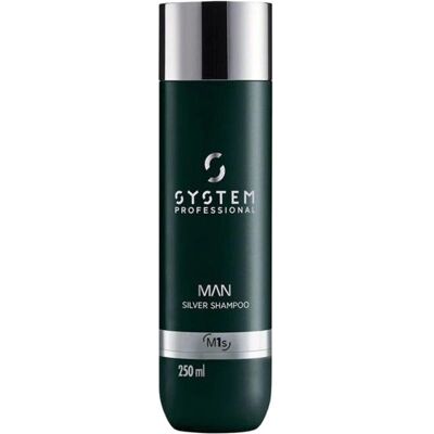 System Professional, Shampoo, Violettes Shampoo für Herren Herren (Silver Shampoo) 250 ml (Silbershampoo, 250 ml) System Professional, Shampoo, Violettes Shampoo für Herren Herren (Silver Shampoo) 250 ml (Silbershampoo, 250 ml)