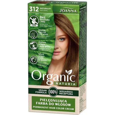 Joanna, Haarfarbe, Naturia Organic caring hair dye without ammonia and PPD 312 Natural (312 Natural) Joanna, Haarfarbe, Naturia Organic caring hair dye without ammonia and PPD 312 Natural (312 Natural)