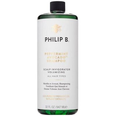 Philip B., Shampoo, Peppermint & Avocado Volumizing & Clarifying Shampoo 947 ml (947 ml) Philip B., Shampoo, Peppermint & Avocado Volumizing & Clarifying Shampoo 947 ml (947 ml)