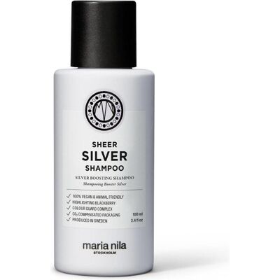Maria Nila Sheer Silver Shampoo & Conditioner - 100ml Reisegröße Maria Nila Sheer Silver Shampoo & Conditioner - 100ml Reisegröße