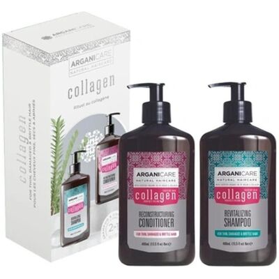 Arganicare Kollagen Shampoo & Conditioner - Haarreparatur & Volumen Arganicare Kollagen Shampoo & Conditioner - Haarreparatur & Volumen