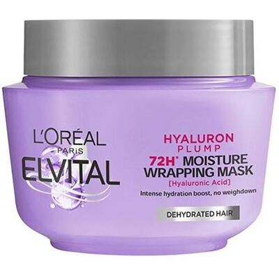 L'Oréal Paris, Haarmaske, - Elvital Hyaluron Plump Mask 300 ml (300 ml) L'Oréal Paris, Haarmaske, - Elvital Hyaluron Plump Mask 300 ml (300 ml)