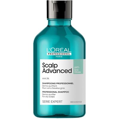 L'Oréal Professionnel - Scalp Advanced Anti-Oiliness Shampoo - Professionelles Shampoo für fettige Kopfhaut L'Oréal Professionnel - Scalp Advanced Anti-Oiliness Shampoo - Professionelles Shampoo für fettige Kopfhaut