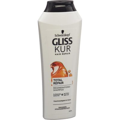 Gliss, Shampoo, Total Repair (Flüssiges Shampoo, 250 ml) Gliss, Shampoo, Total Repair (Flüssiges Shampoo, 250 ml)