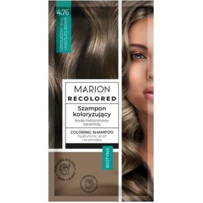 Marion, Shampoo, Recolored Coloring Shampoo 4.76 Chocolate Brown 35Ml (35 ml) Marion, Shampoo, Recolored Coloring Shampoo 4.76 Chocolate Brown 35Ml (35 ml)