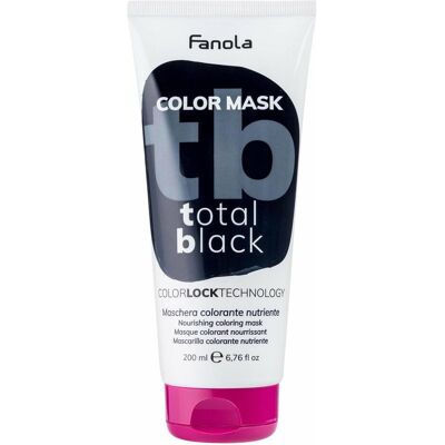 Fanola Schwarze Farbmaske - Semi-permanente Haarfarbe Fanola Schwarze Farbmaske - Semi-permanente Haarfarbe