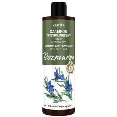 Venta, Shampoo, Venita Rosemary Trichology Shampoo (Flüssiges Shampoo) Venta, Shampoo, Venita Rosemary Trichology Shampoo (Flüssiges Shampoo)