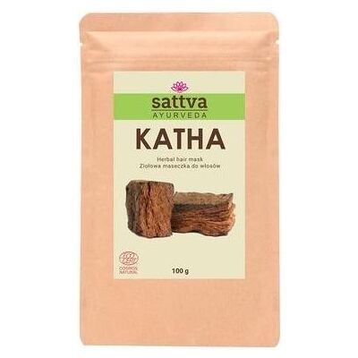Sattva Ayurveda, Haarmaske, Sattva Herbal Hair Mask Katha 100G Sattva Ayurveda, Haarmaske, Sattva Herbal Hair Mask Katha 100G