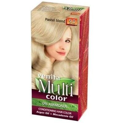 Venita, Haarfarbe, Multicolor Hair Dye 9.0 Pastelond 100Ml (Pastellblond) Venita, Haarfarbe, Multicolor Hair Dye 9.0 Pastelond 100Ml (Pastellblond)