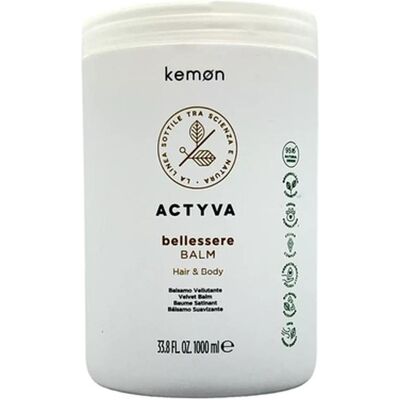Kemon, Haargel + Haarwachs, Actyva Bellessere Balm 33.8 Oz (1000 ml) Kemon, Haargel + Haarwachs, Actyva Bellessere Balm 33.8 Oz (1000 ml)
