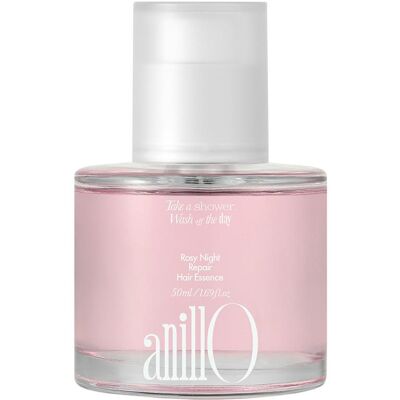 Anillo, Haaröl + Haarserum, Rosige Nacht-Reparatur-Haaresenz mit Damaszener-Rosen-Extrakt und Hagebuttenöl (50 ml) Anillo, Haaröl + Haarserum, Rosige Nacht-Reparatur-Haaresenz mit Damaszener-Rosen-Extrakt und Hagebuttenöl (50 ml)