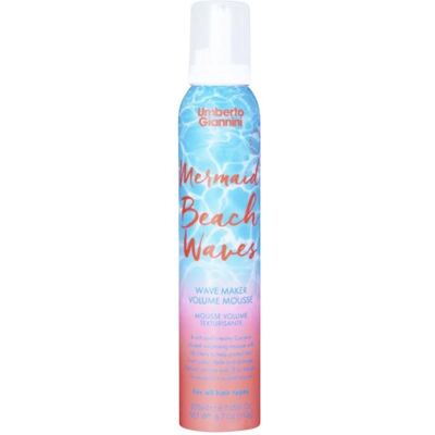 Umberto Giannini, Haarschaum, Mermaid Beach Waves Texturizing Volume Hair Mousse 200ml mit Kokosnusswasser und UV (Volumenschaum, 200 ml) Umberto Giannini, Haarschaum, Mermaid Beach Waves Texturizing Volume Hair Mousse 200ml mit Kokosnusswasser und UV (Volumenschaum, 200 ml)