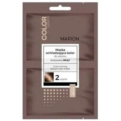 Marion, Haarmaske, Color Esperto Color Cooling Mask For Hair Dyed Brown 2X20Ml (40 ml) Marion, Haarmaske, Color Esperto Color Cooling Mask For Hair Dyed Brown 2X20Ml (40 ml)
