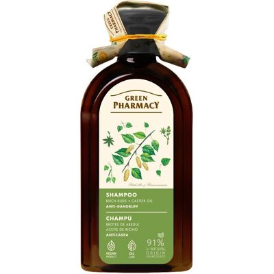 Schubiger, Shampoo, Green Pharmacy Przeciwłupieżowy Szampon Pąki Brzozy i Olej Rycynowy 350ml (350 ml) Schubiger, Shampoo, Green Pharmacy Przeciwłupieżowy Szampon Pąki Brzozy i Olej Rycynowy 350ml (350 ml)