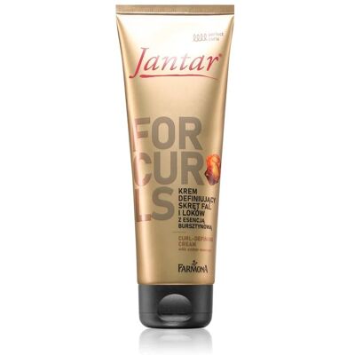 Farmona, Haargel + Haarwachs, Jantar Curl Defining Cream - 100 Ml (Haarcreme, 100 ml) Farmona, Haargel + Haarwachs, Jantar Curl Defining Cream - 100 Ml (Haarcreme, 100 ml)