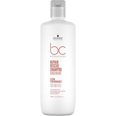 Schwarzkopf, Shampoo, Bc Bonacure Repair Rescue Shampoo 1000 Ml (Flüssiges Shampoo, 1000 ml) Schwarzkopf, Shampoo, Bc Bonacure Repair Rescue Shampoo 1000 Ml (Flüssiges Shampoo, 1000 ml)
